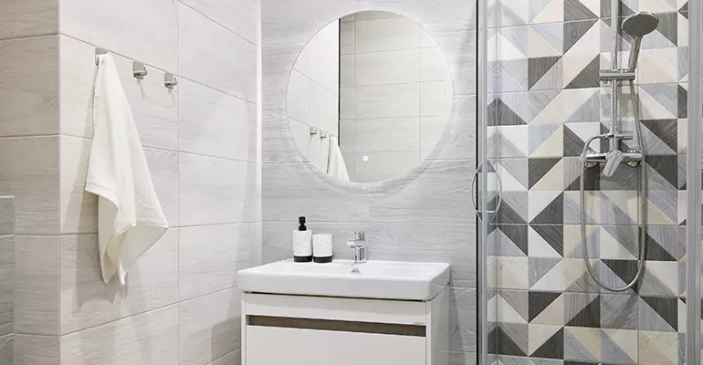 Small Master Bathroom Remodel in Rocky Mount