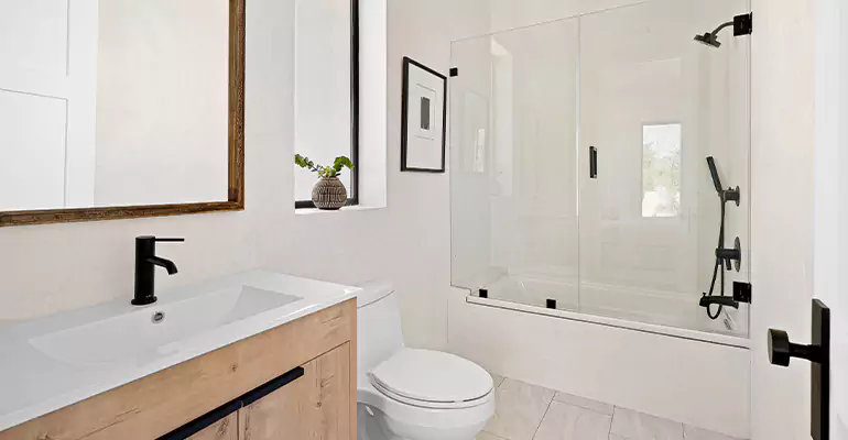 Tub Replacement With Shower in Rocky Mount